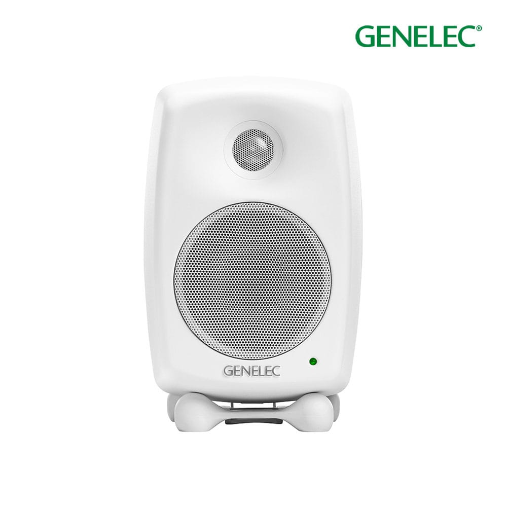 Genelec 8020D 화이트 (1통) 제네렉 4인치 액티브 모니터 스피커