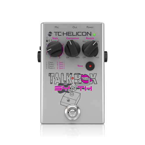 [TC Helicon] Talkbox Synth + 어댑터 포함 - 이펙터