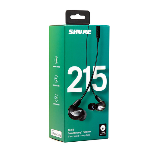 SHURE SE215-UNI (블랙) 슈어 인이어 이어폰