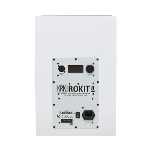 KRK ROKIT 8 G4 화이트 (1통) RP8 액티브 모니터 스피커
