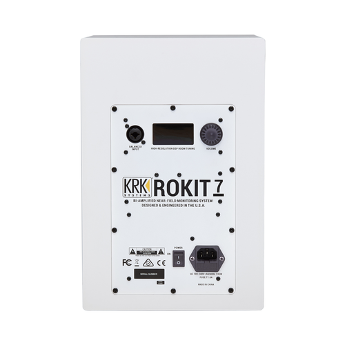 KRK ROKIT 7 G4 화이트 (1통) RP7 액티브 모니터 스피커
