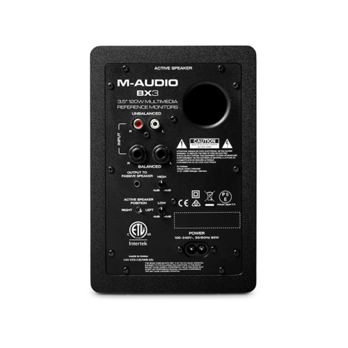 M-AUDIO BX3 엠오디오 모니터링 스피커 1세트