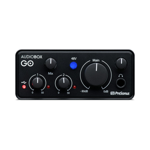 PreSonus AudioBox GO 프리소너스 울트라 컴팩트 오디오 인터페이스
