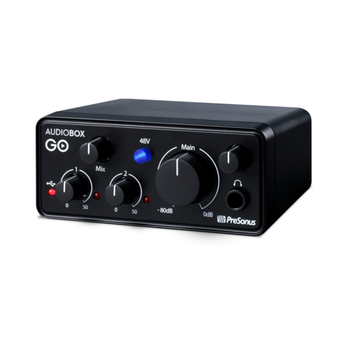 PreSonus AudioBox GO 프리소너스 울트라 컴팩트 오디오 인터페이스