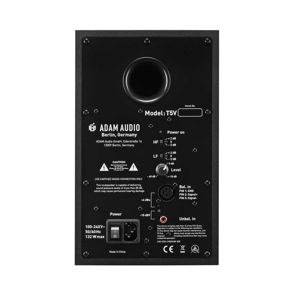 [단순 반품] 아담  T5V (1통) 5인치 액티브 모니터 스피커