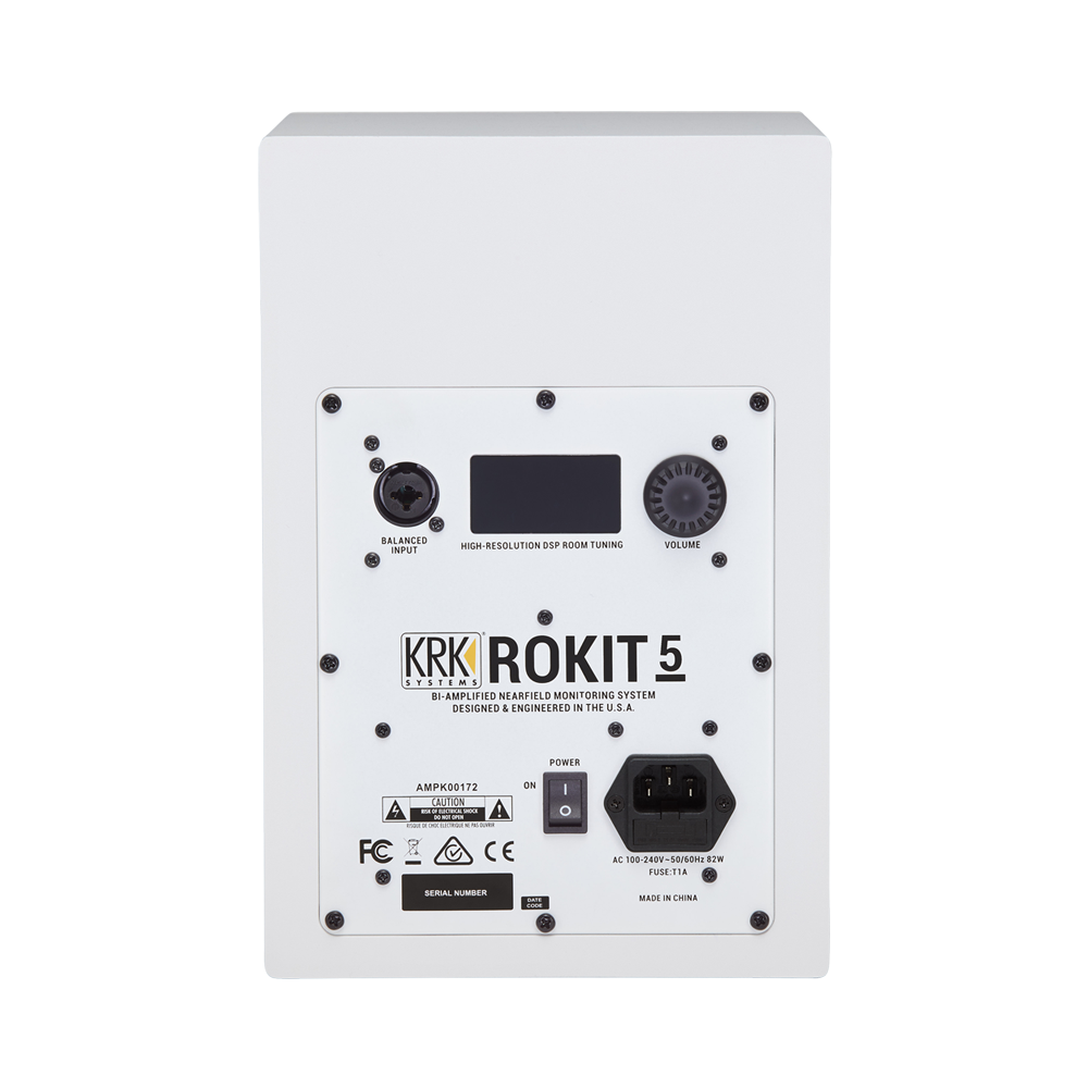 KRK ROKIT 5 G4 화이트 (1조) RP5 액티브 모니터 스피커