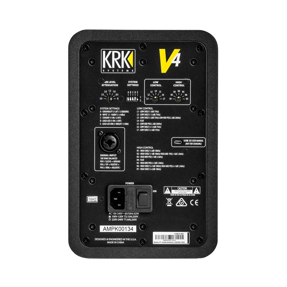 [매장 전시품] KRK V4 S4 (1통)