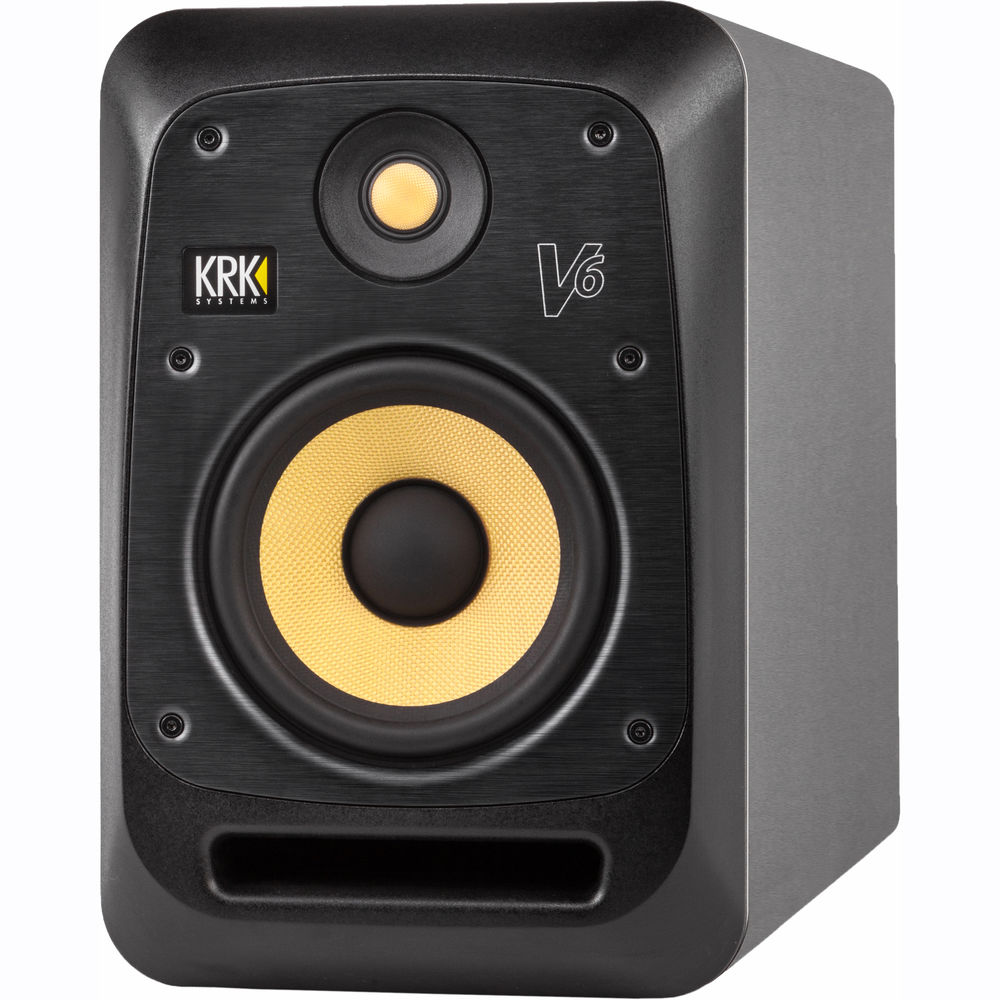KRK V6 S4 블랙 (1통) 액티브 모니터 스피커