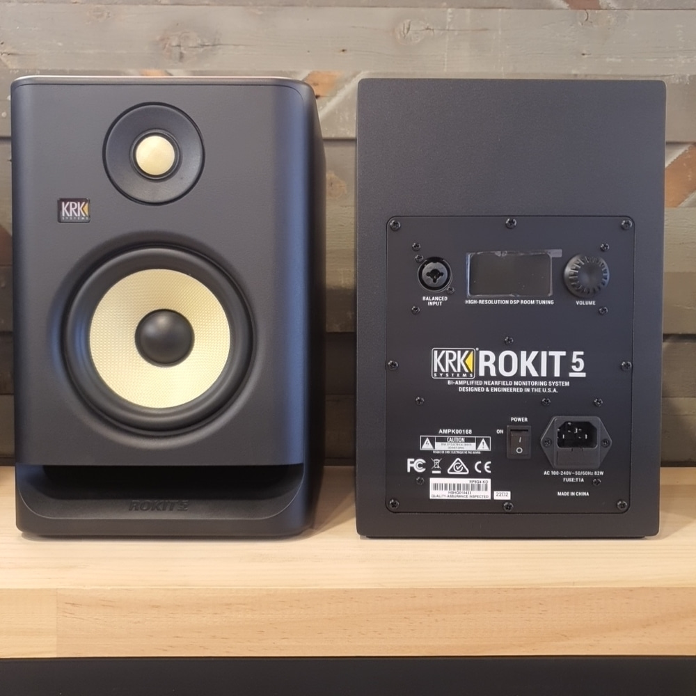 [매장 전시품] KRK ROKIT 5 G4 블랙 (1조) RP5 액티브 모니터 스피커