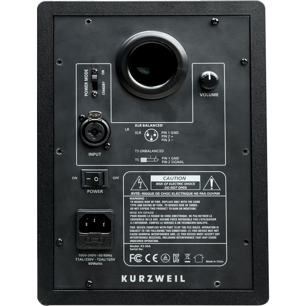 KURZWEIL KS-50A (1조) 커즈와일 5인치 액티브 모니터 스피커