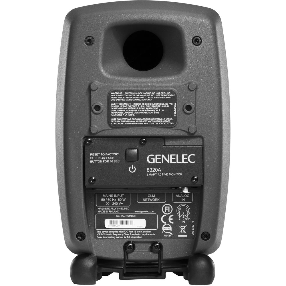 Genelec 8320A SAM 그레이 + 제네렉 GLM Kit 패키지