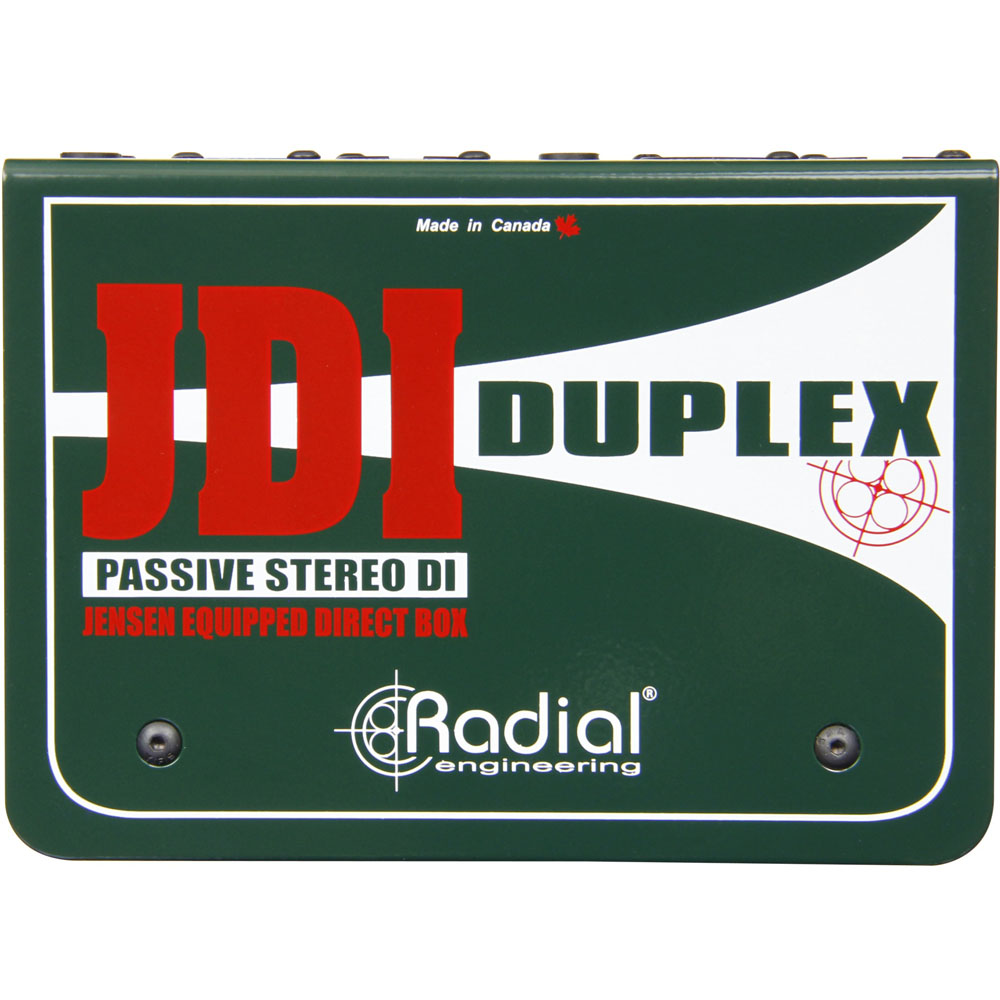 Radial JDI Duplex 레디알 스테레오 패시브 다이렉트 박스