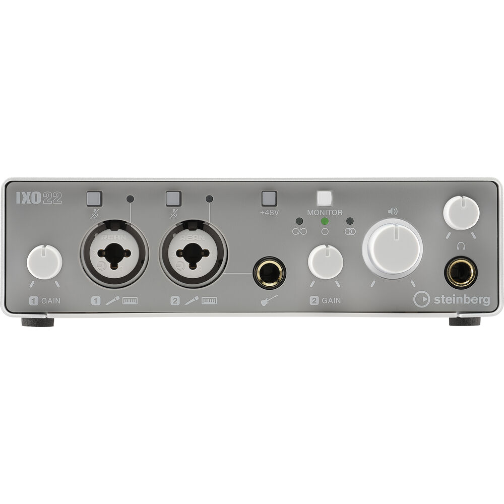 Steinberg IXO22 스테인버그 USB 루프백 오디오 인터페이스 화이트 / 큐베이스 Al 포함