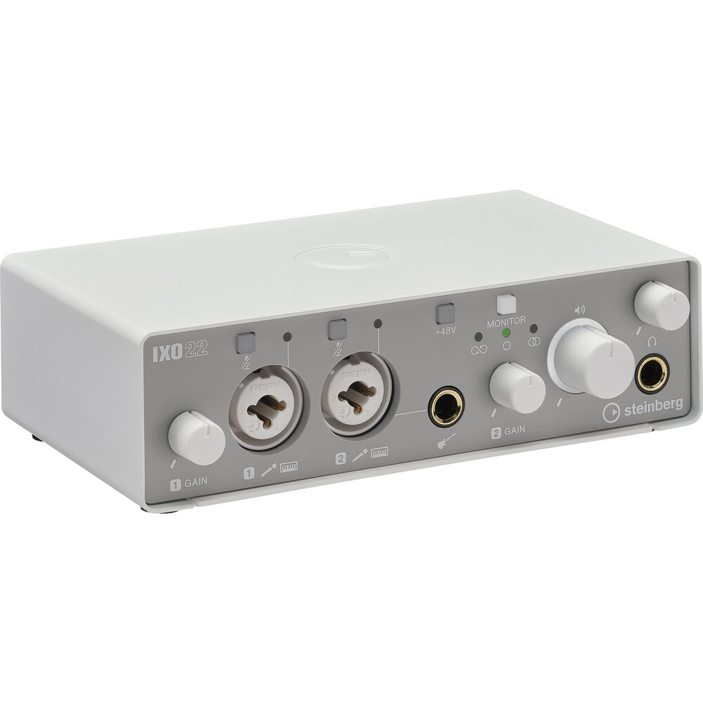 Steinberg IXO22 스테인버그 USB 루프백 오디오 인터페이스 화이트 / 큐베이스 Al 포함