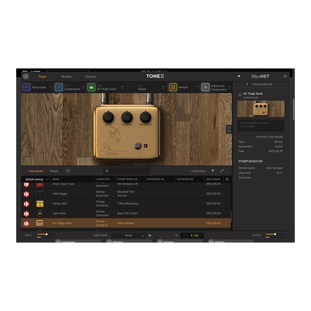 IK Multimedia AmpliTube TONEX 기타 앰프 모델링 소프트웨어 / 전자배송