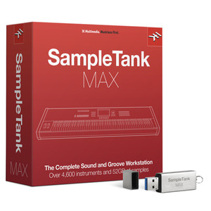 IK Multimedia SampleTank MAX - 52GB의 방대하 악기 라이브러리 샘플