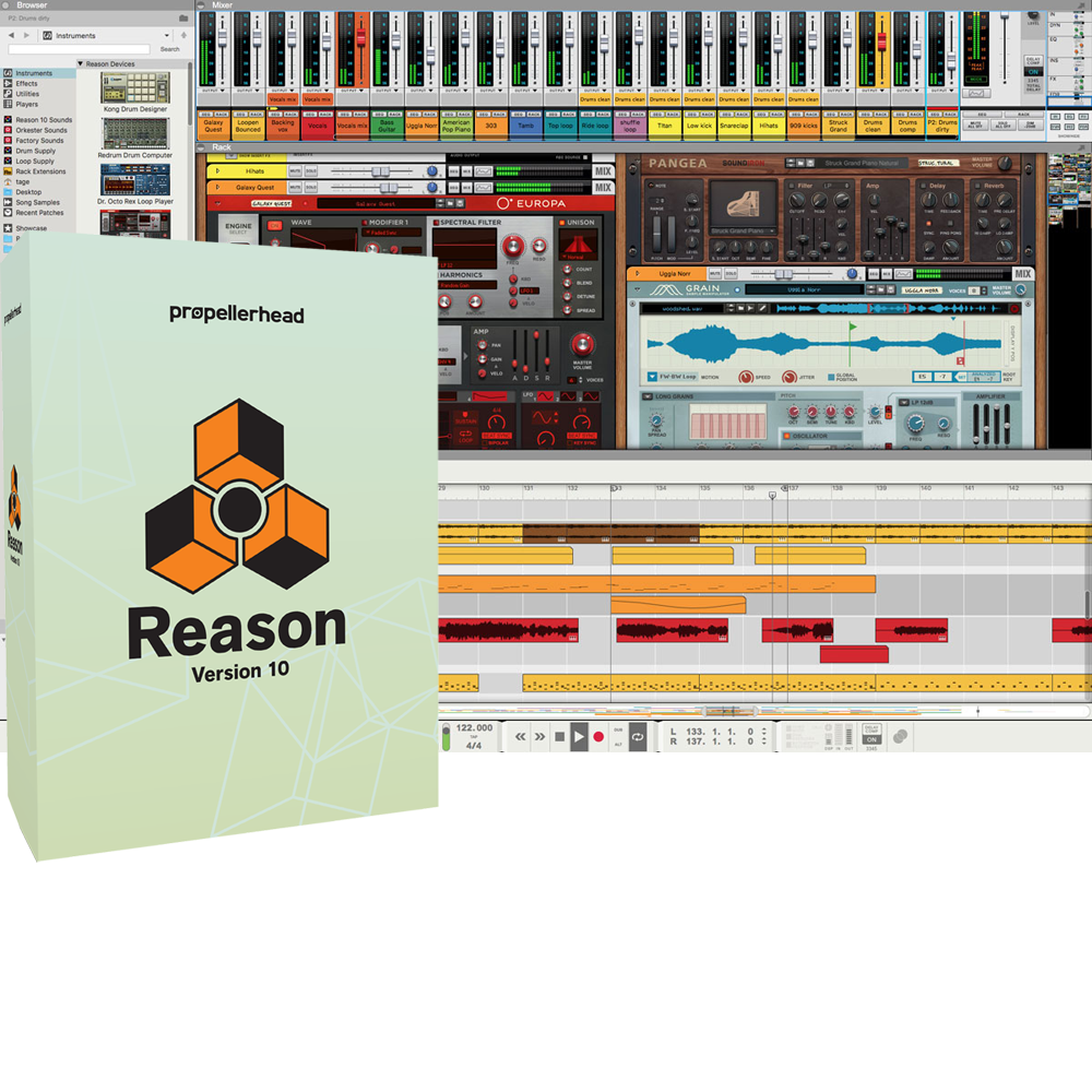 Reason StudioReason 10 EDU [박스제품] - 리즌 10 학생/교사용
