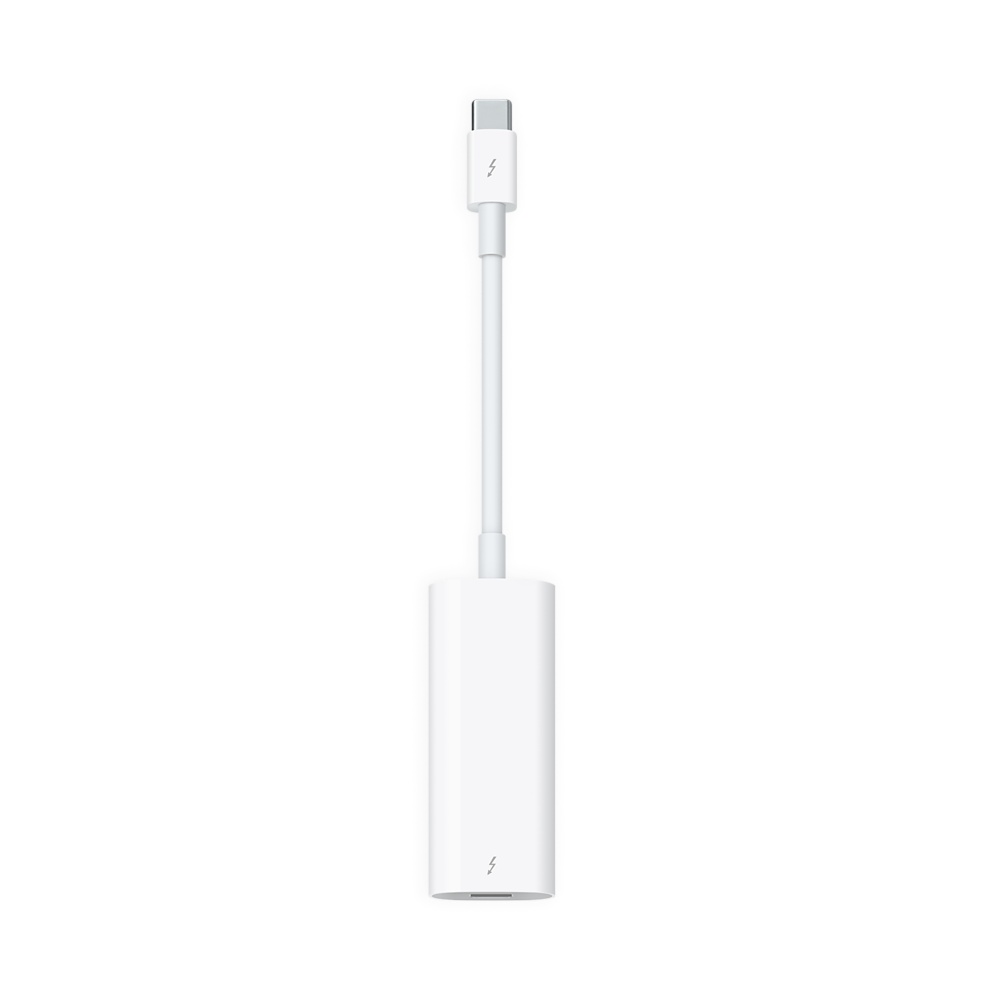 Apple 애플 Thunderbolt 3(USB-C)  to Thunderbolt 2 어댑터 화이트 / 국내정품