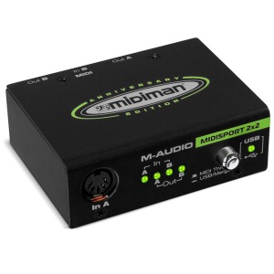 M-AUDIO MIDISPORT 2x2 (Anniversary Edition) USB 미디 인터페이스