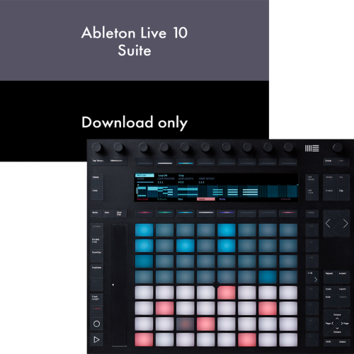 Ableton Push 2 + Live 10 Suite Bundle (다운로드 버전) 11 업그레이드