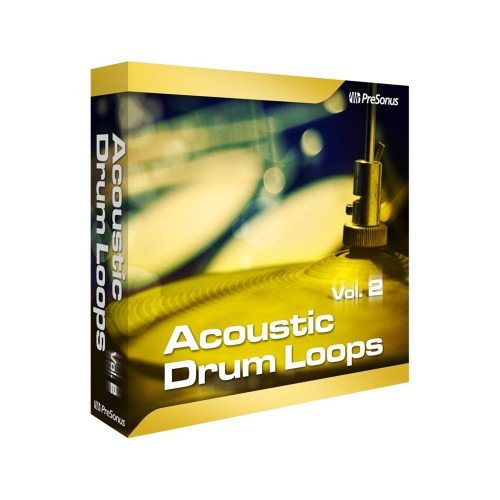 PreSonus Acoustic Drum Loops Vol. 2 - Stereo 프리소너스 플러그인 [전자배송]