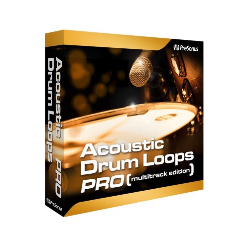 PreSonus Acoustic Drum Loops - Multitrack 프리소너스 플러그인 [전자배송]