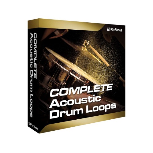 PreSonus Acoustic Drum Loops - Complete 프리소너스 플러그인 [전자배송]