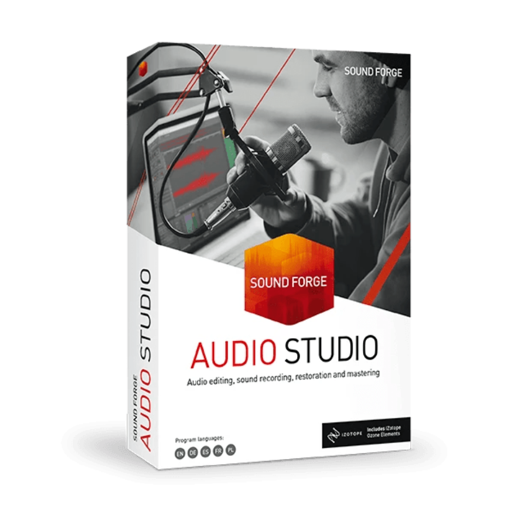 MAGIX SOUND FORGE Audio Studio 16 전자배송