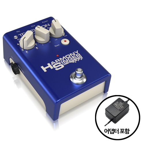 [TC Helicon] Harmony Singer 2 + 어댑터 포함 - 스튜디오 퀄리티 하모니와 리버브 이펙터