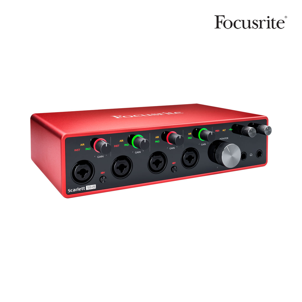 Focusrite Scarlett 18i8 3G 포커스라이트 스칼렛 3세대 USB 오디오 인터페이스