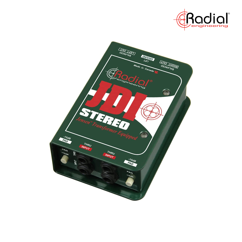 [Radial] JDI Stereo 레디알 스테레오 패시브 다이렉트 박스