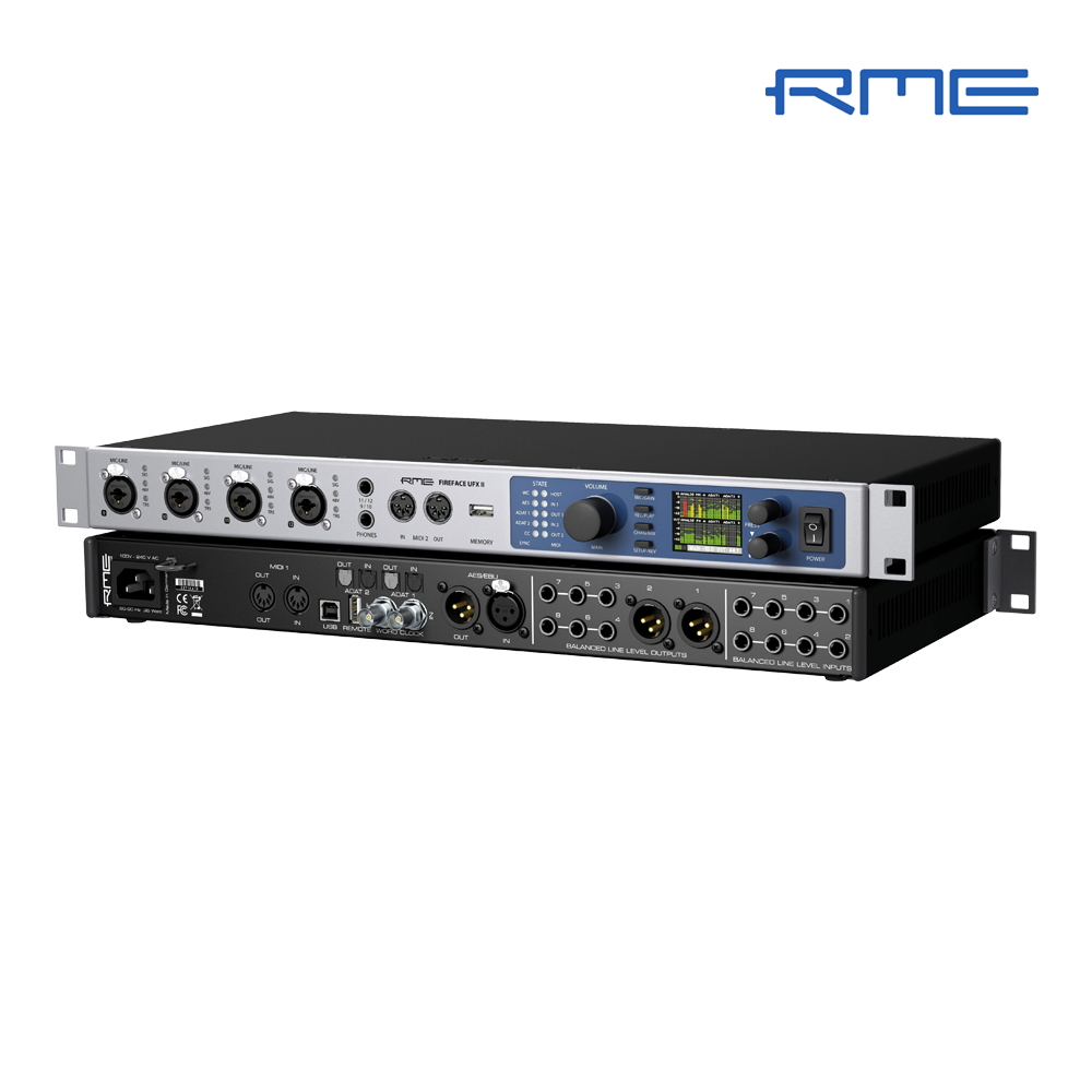 RME Fireface UFX II USB 오디오 인터페이스