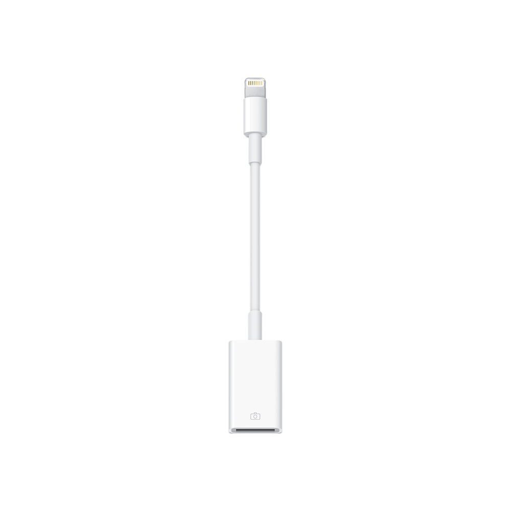 Apple 애플 라이트닝 to USB A타입 (암) 변환 어댑터 화이트 / 국내정품