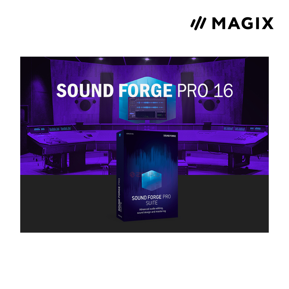 MAGIX SOUND FORGE Pro 16 Suite 전자배송