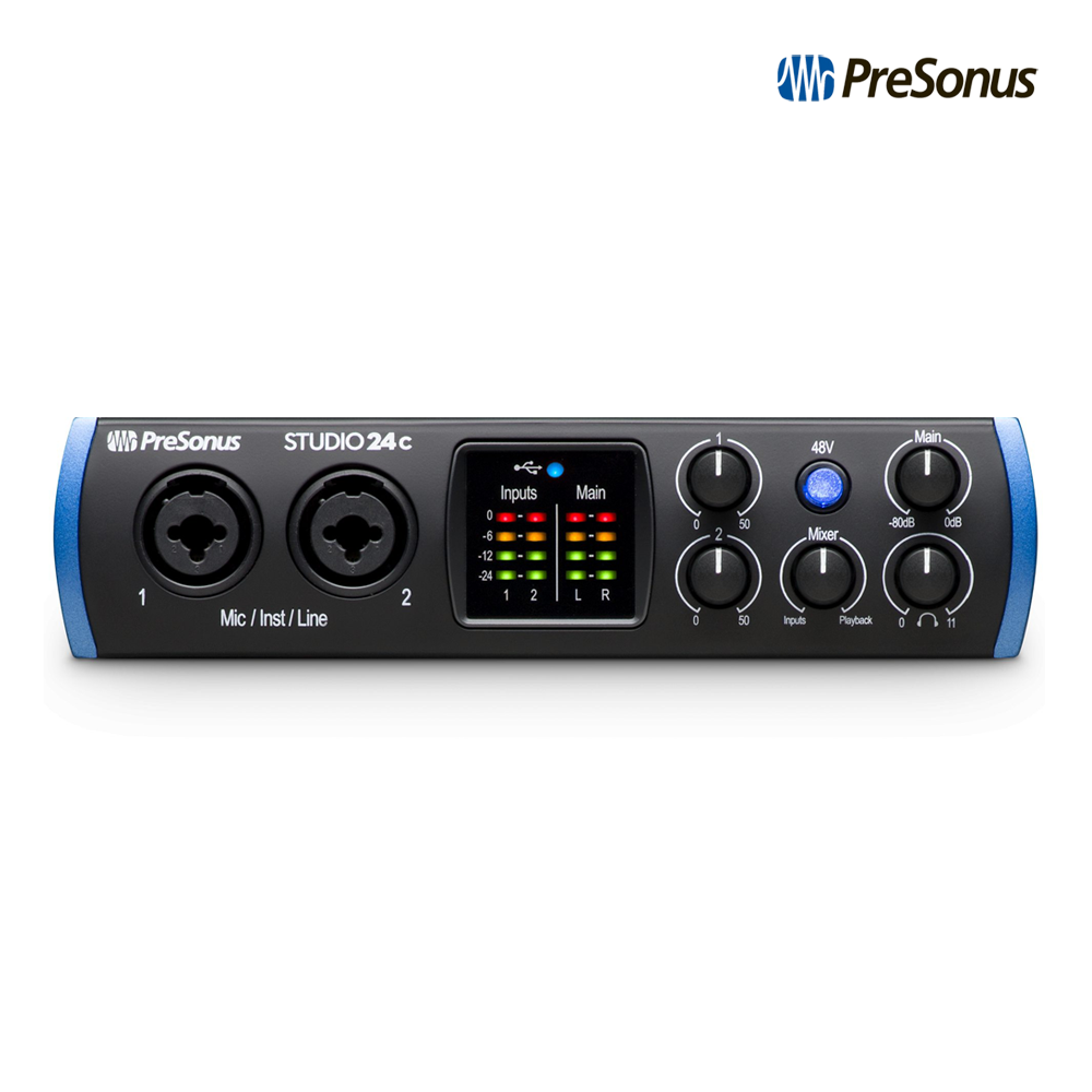 PreSonus Studio 24C 프리소너스 오디오 인터페이스