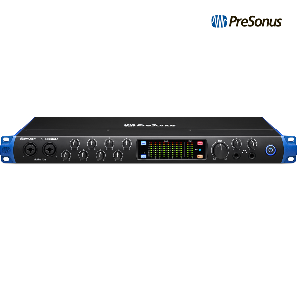 PreSonus Studio 1824C 프리소너스 8채널 오디오 인터페이스