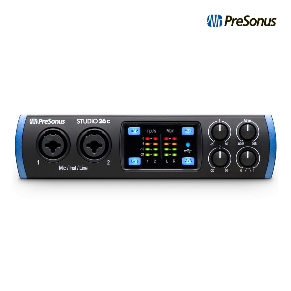 PreSonus Studio 26C 프리소너스 오디오 인터페이스