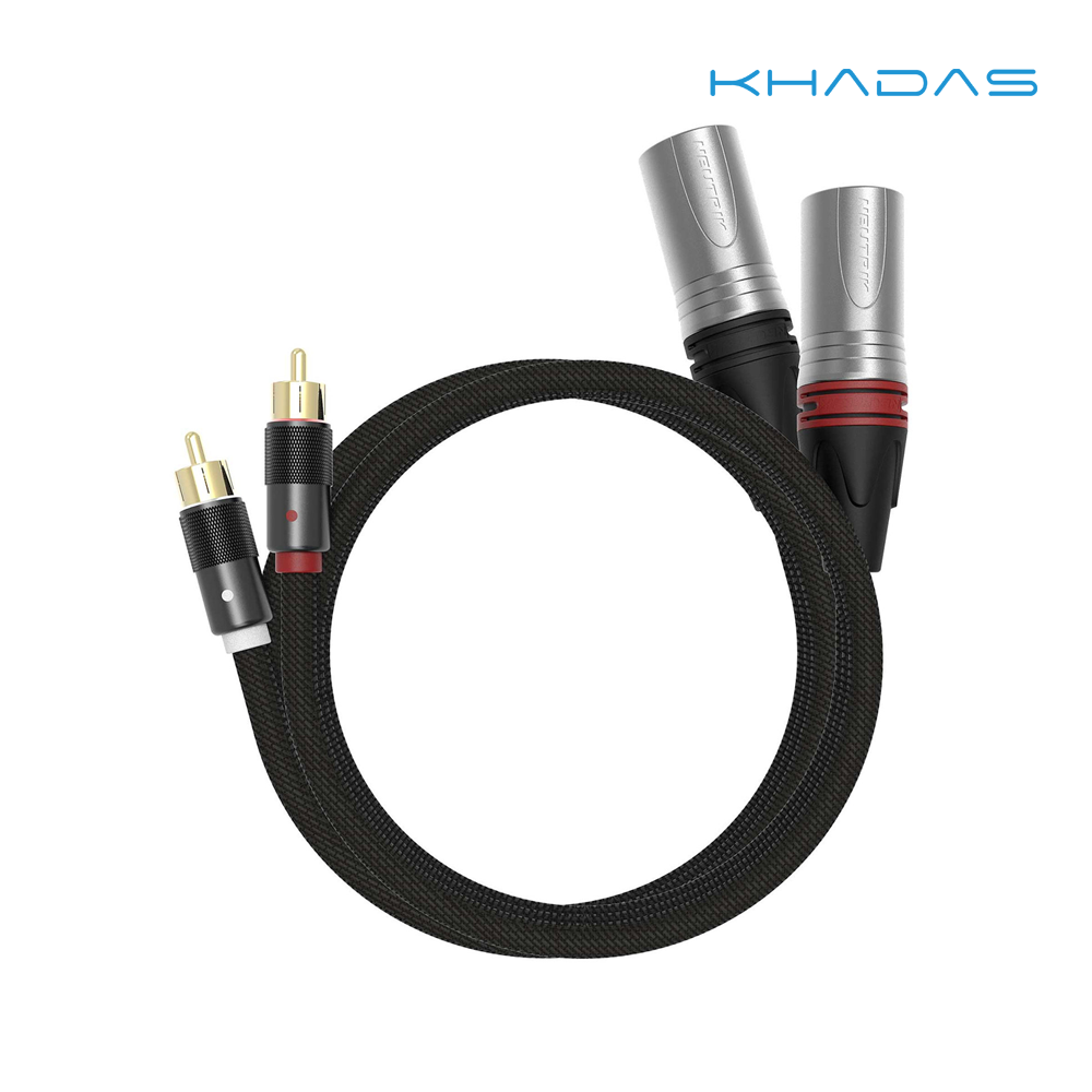 Khadas audio Balanced RCA 케이블 (Tone 2 Pro 전용)