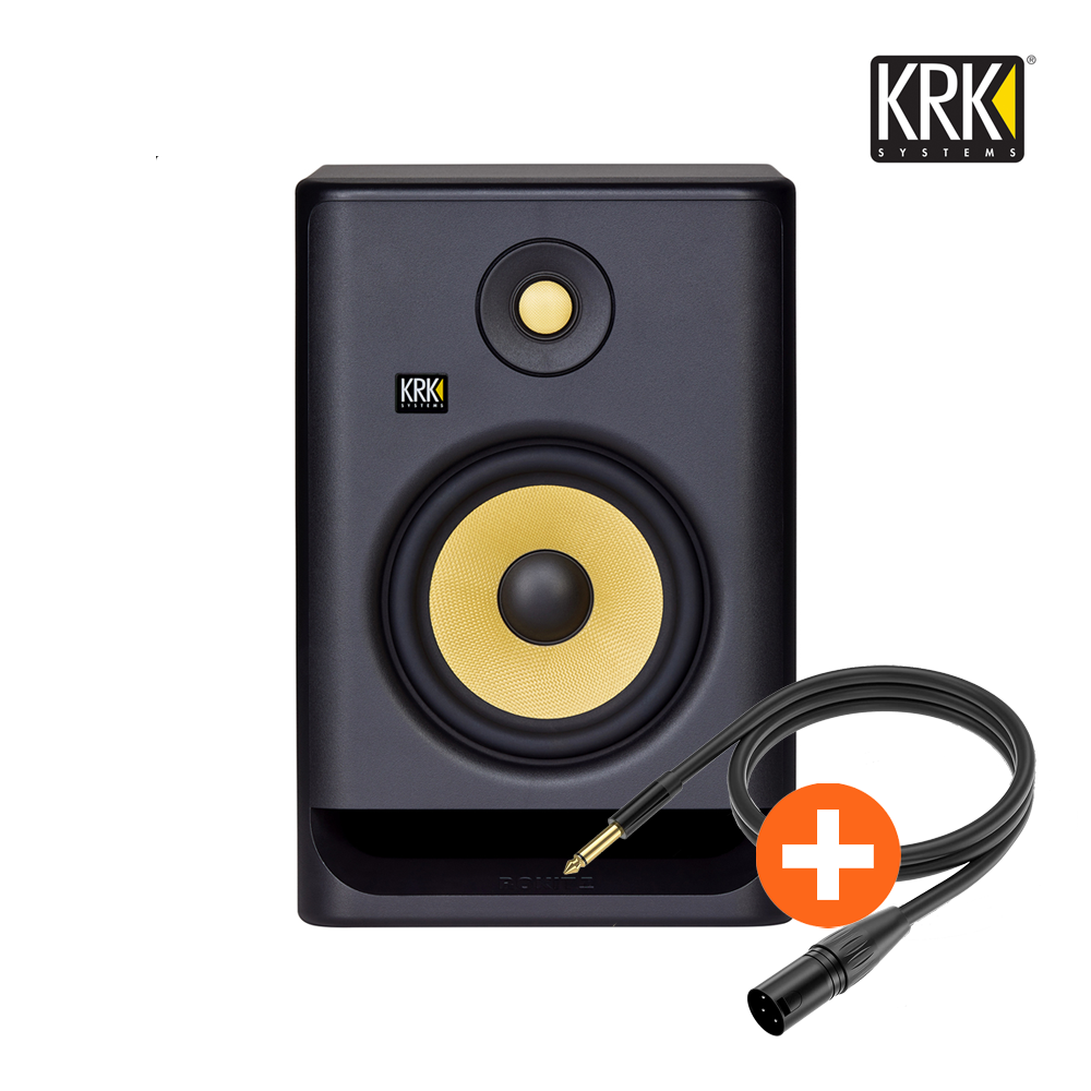 KRK ROKIT 7 G4 블랙 (1통) RP7 액티브 모니터 스피커