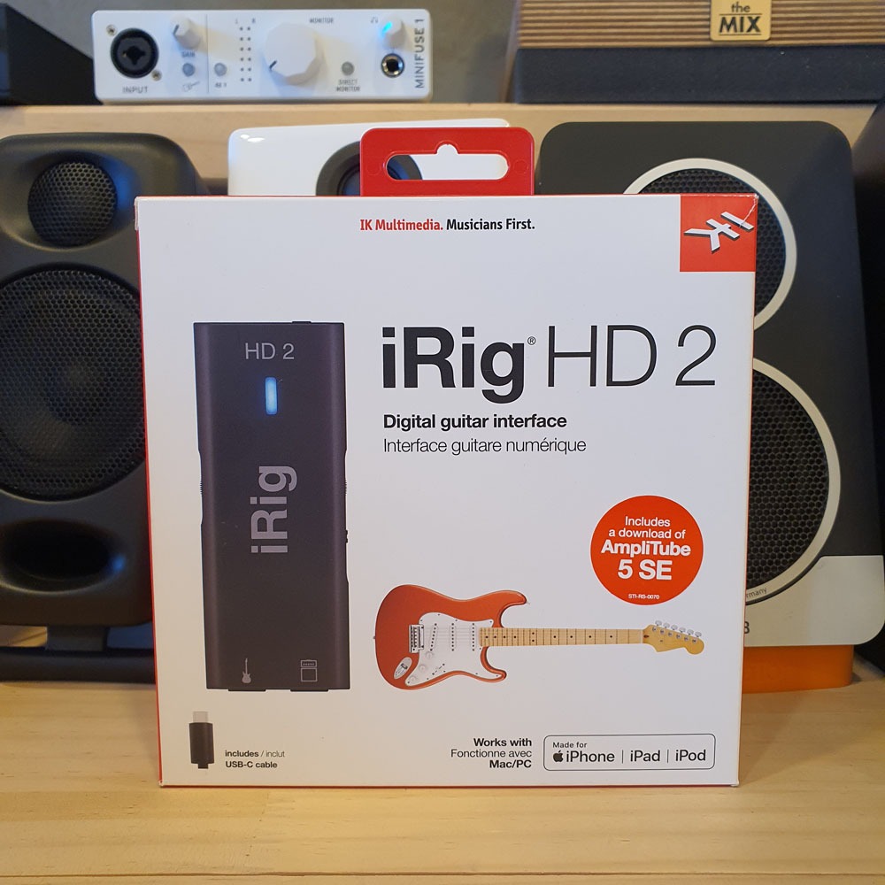 [단순 반품] IK Multimedia iRig HD 2 / 기타,베이스 인터페이스