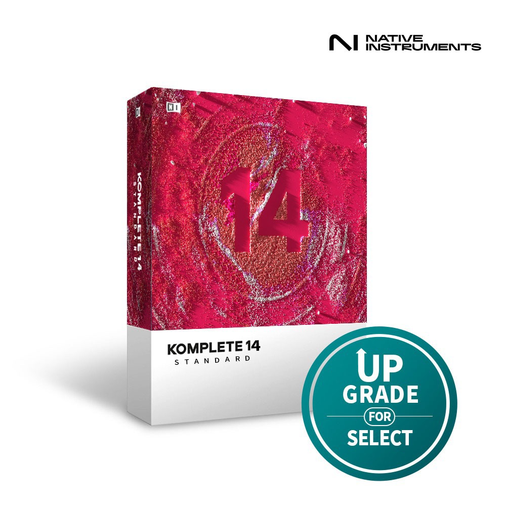 NI KOMPLETE 14 STANDARD Upgrade for KOMPLETE 14 SELECT 컴플리트 가상악기/이펙트 올인원 플러그인/KONTAKT 7 포함 / 전자배송