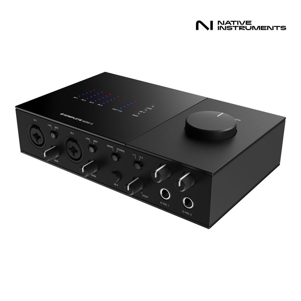 NI KOMPLETE AUDIO 6 MK2 컴플리트 오디오 인터페이스