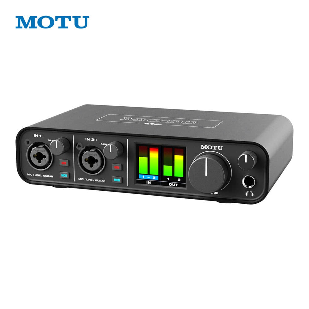 MOTU M2 모투 USB-C 오디오 인터페이스