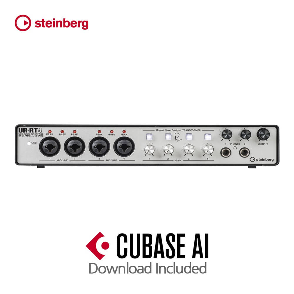 Steinberg UR-RT4 스테인버그 USB 오디오 인터페이스 / 큐베이스 Al 포함
