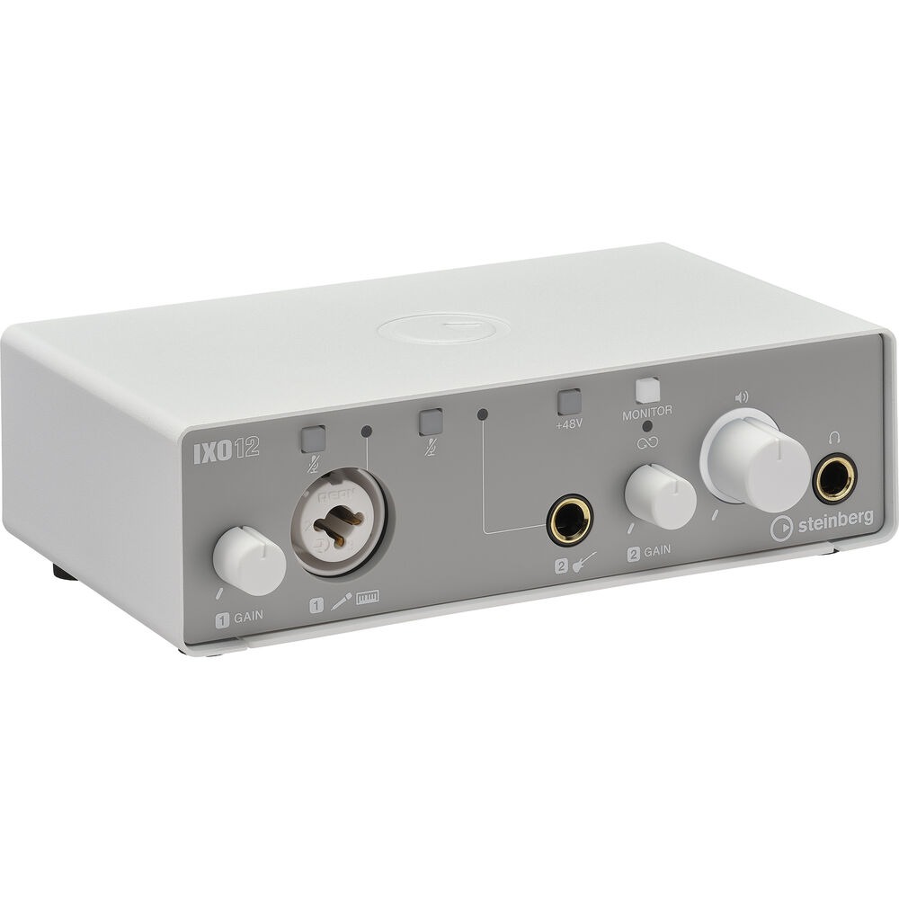 Steinberg IXO12 스테인버그 USB 루프백 오디오 인터페이스 화이트 / 큐베이스 Al 포함